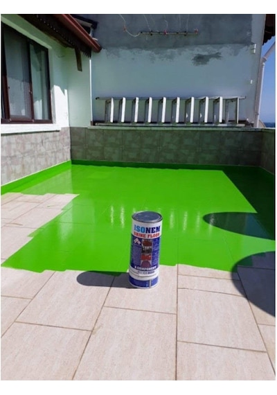 İsonem Shine Floor Solvent Bazlı Fayans Boyası 4.5 Kg Beyaz Diğer