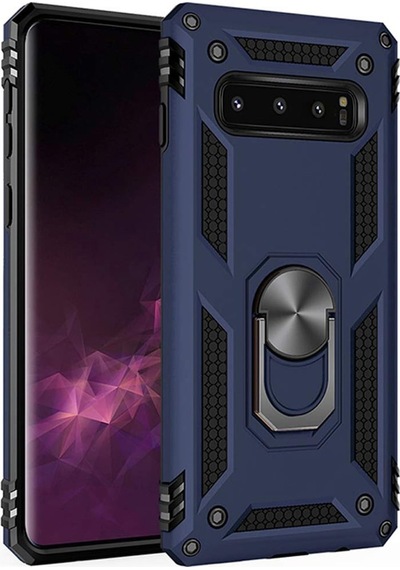 Samsung Galaxy Uyumlu S10 Plus Kilif Zirhli Standli Miknatis Tank Kapak 392976608