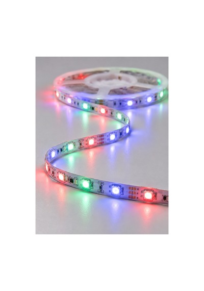 5m Rgb Şerit Led Seti 12v 2835 Smd Kumandalı Ev Oda Ve Dekoratif Ambiyans Aydınlatma Belirtilmemiş