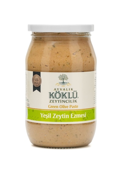 Köklü Yeşil Zeytin Ezmesi 350 Gr.
