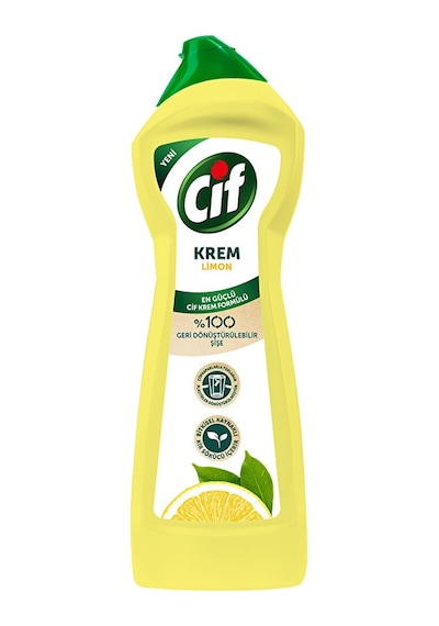 4 Adet Cif Krem 750 Ml Limonlu