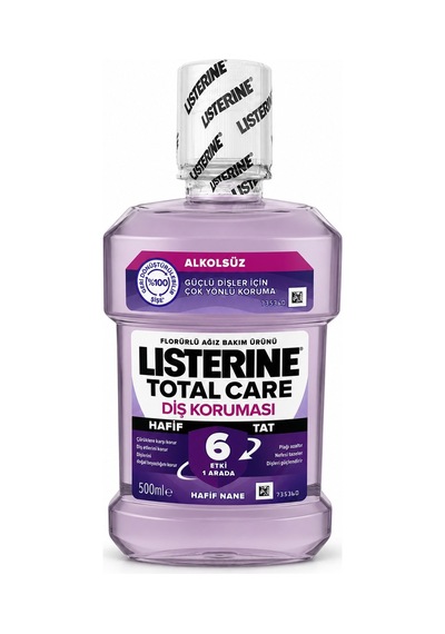 Listerine Totalcare Alkolsüz Mor 500 Ml