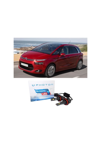 Citroen C4 Picasso Led Xenon Kısa Far Ampulü H7 Ultimate Yeni Seri Beyaz 2006 - 2019