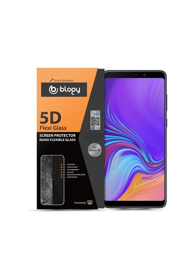 Blogy Galaxy Uyumlu A9 2018 İle Uyumlu Flexi 5d Ekran Koruyucu
