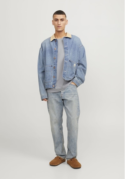 Jack & Jones Bisiklet Yaka Basic Tisört-Organic 12156101 Ultimate Grey Açık Gri Jack & Jones Bisiklet Yaka Basic Tisört-Organic 12156101 Ultimate Grey Açık Gri