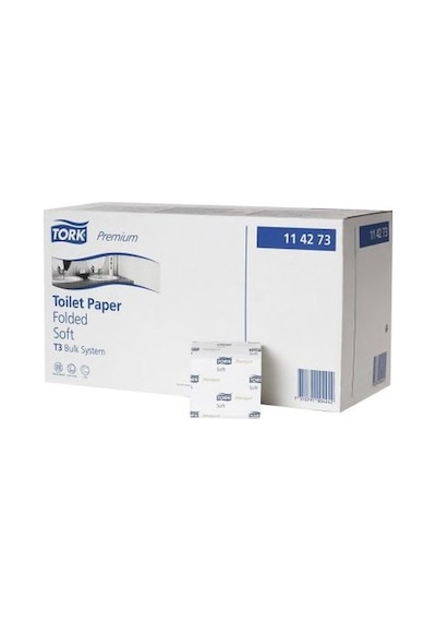Tork Premium 114273 C Katlamalı Tuvalet Kağıdı 30 x 252 Rulo