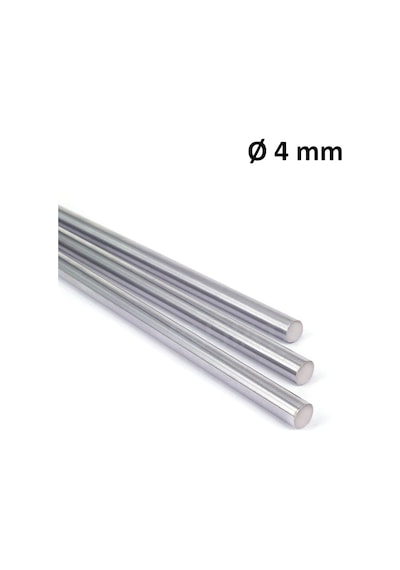 Paslanmaz Çelik Çubuk Yuvarlak Krom Mil 4 Mm 438454543