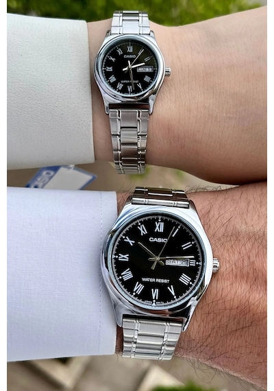 Casio Csgnct32 Sevgili Çift Kol Saati Gümüş
