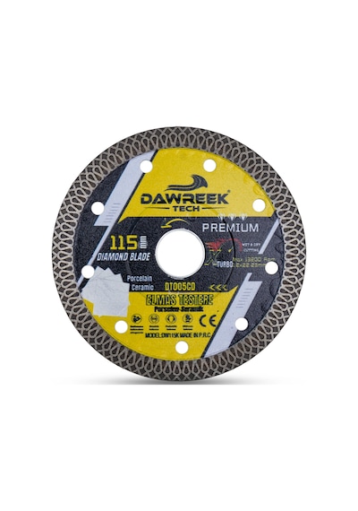 Dawreek Dt005cd 115mm Premium Sürekli Çember Pro Elmas Testere Seramik