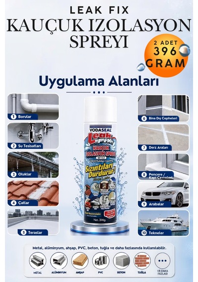 2 Adet 396 Gr Beyaz Su Yalıtım Sızdırmaz Geçirmez İzolasyon Kauçuk Spreyi Çatı Oluk, Banyo, Boru, Teras Ve Duvar Sızıntı Önleyici Kaplama Sprey Çatlak Kapatıcı Nem, Rutubet Ve Su Kaçağı Tamir Sıvısı
