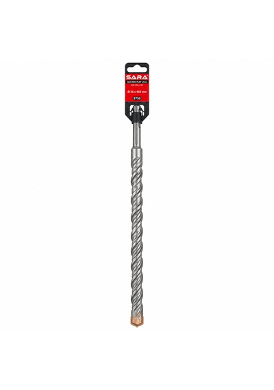 Sara S750 Sds Plus Matkap Ucu 26 X 450 Mm, 2 Kesicili Tungsten Karbür Uçlu