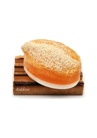Kabak Lifli El Yapımı Doğal Ballı Eşek Sütü Sabunu 120 G