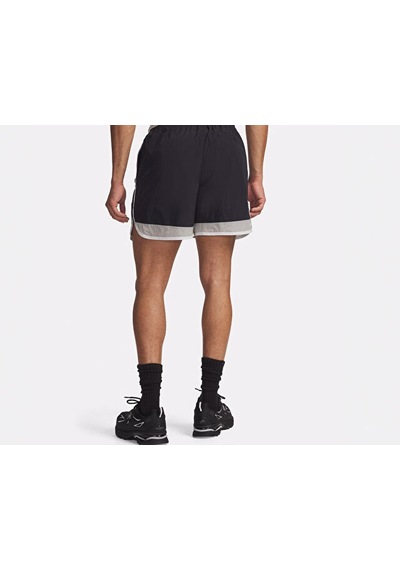 Under Armour Ua İcon Woven Track Shorts Erkek Günlük Şort 6009350-001 Siyah