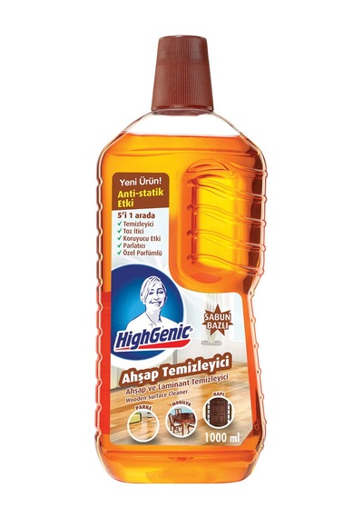 2 Adet Highgenic Ahşap Temizleyici 1000 Ml Diğer