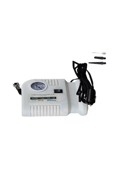 Araç Lastik Hava Kompresörü Saatli 12 V 260psı 12lt/dk
