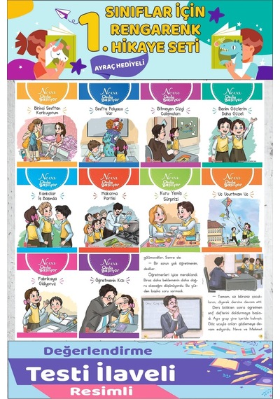 1.sınıf Okumayı Sevdiren 10 Lu Hikaye Seti 11 32 Sayfa
