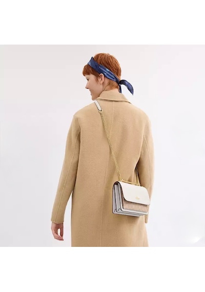 Coach Klare Crossbody Bag Kadın Omuz Çantası Krem