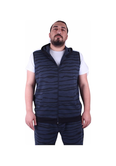 Moc Grande Mocgrande Büyük Beden Unisex Yelek 23600 Indıgo