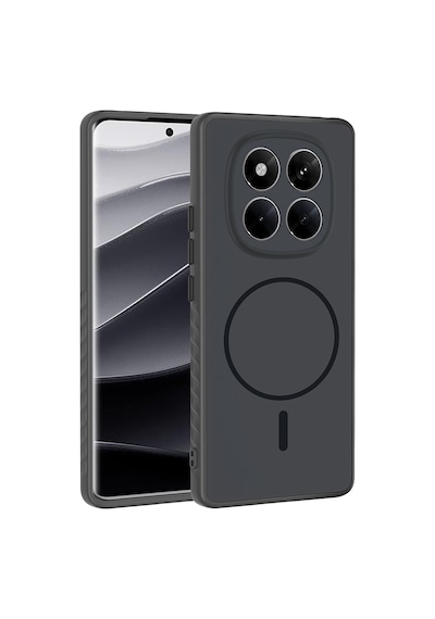 Xiaomi Redmi Note 14 Pro 4g Kılıf Kamera Lens Korumalı Magsafe Destekli Silikon Mobilefix Altın