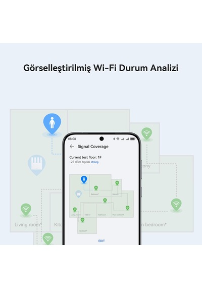 Wıfı Be3 Router, 3.6 Gbps Çift Bant Wi-fi 7, Ultra Hızlı, Görselleştirilmiş Wi-fi Analizi, Ebeveyn Kontrolleri,%120 Daha Hızlı Veri Transferi, Homesec, Beyaz