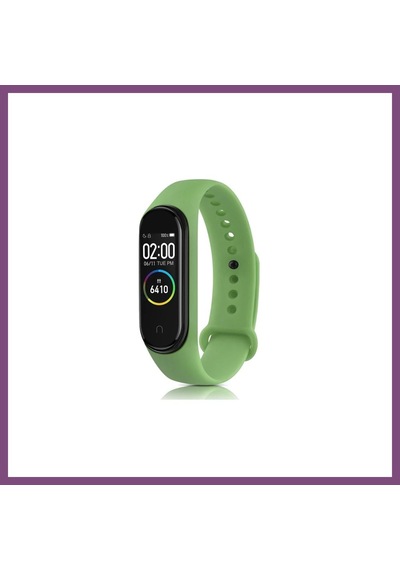 Twin Store Mi Band 4 Klasik Kordon - Açık Yeşil Bzstwın