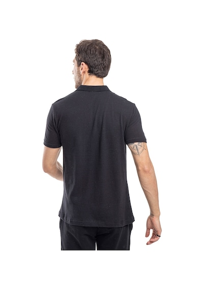 Slazenger SOHO I Erkek Polo Yaka Siyah Tişört