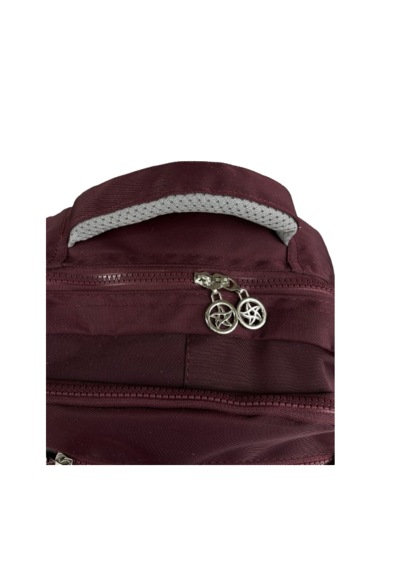 Astral London Drive Sırt Çantası Bordo 06158 50x33x21 Cm Geniş Hacim, Çok Bölmeli Tasarım