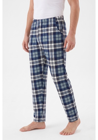 İki Yıldız Erkek Tek Penye Pijama Alt Bgl-st05658 Yeşil