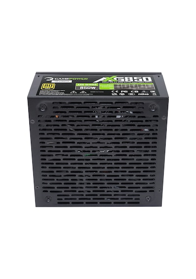 Gamepower Axg-850 14cm 80+ Gold Atx3.0 Pcı-e5.0 850w Power Supply