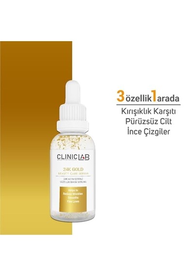 Altın Parçacıklı Yaşlanma Karşıtı Bakım Serumu 30 Ml