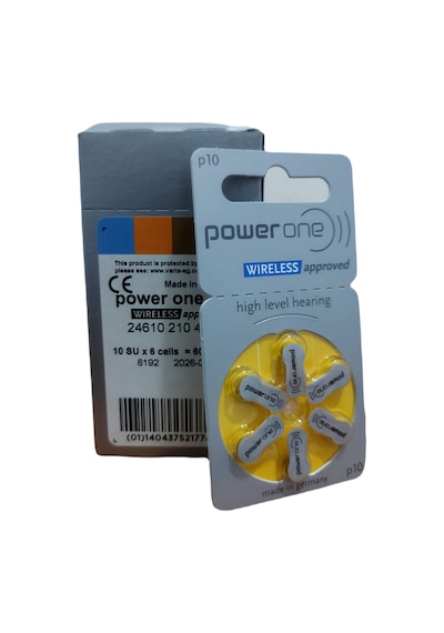 Powerone 10 Numara Işitme Cihazı Pili 5 Paket 30 Adet