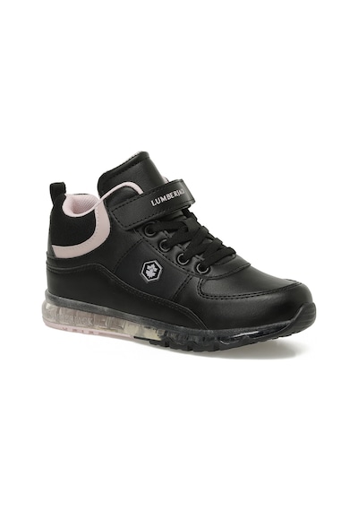Lumberjack Cap Hı 5pr Siyah Kız Çocuk High Sneaker Siyah