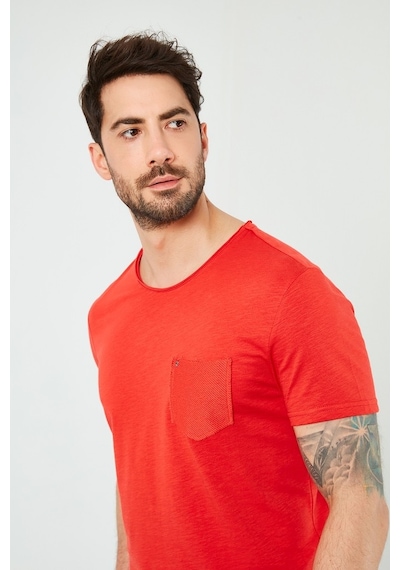 Buratti Erkek T Shirt 5902000-Kırmızı