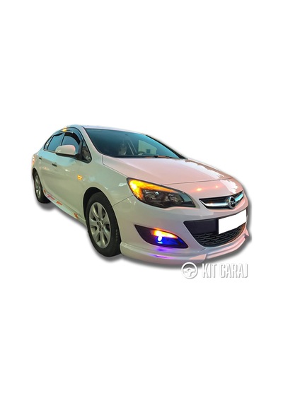 Opel Astra Makyajlı 2012-2020 Custom Ön Ek Plastik Boyasız