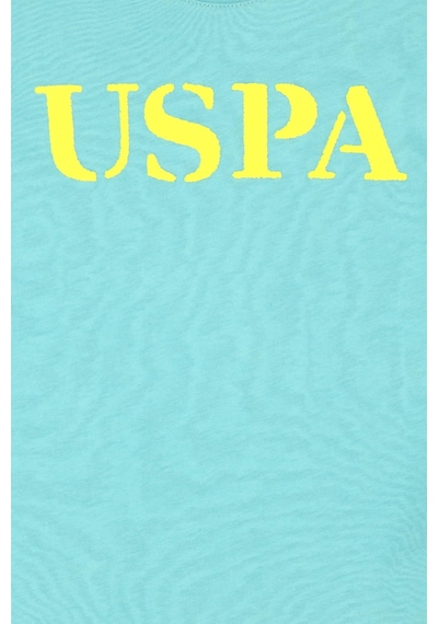 U.S. Polo Assn. Çocuk Basic Bisiklet Yaka Tişört Mint