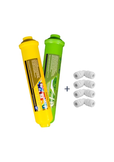 Aquames Alkali ve Mineral Filtre 10" 2'li Set