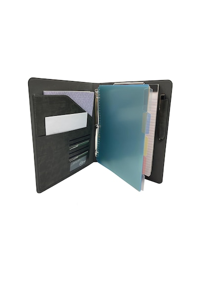 Renkli Klasörlü, İş Ve Röportaj Padfolio, 3 Halkalı Klasör, Pano