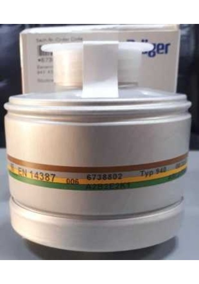 Drager X-Plore Rd40 6738802 A2B2E2K1 Gaz Filtresi (10 Adet) (Sk:2
