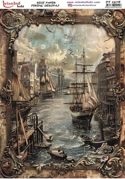 Pirinç Dekopaj Kağıdı 30x42cm Pt-1978