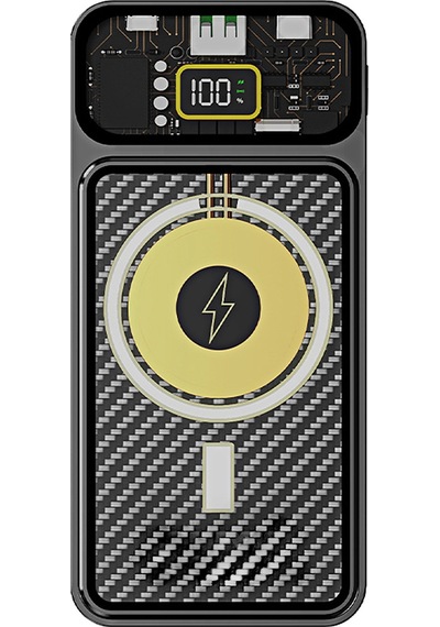 Zuidid Ultimate ZW13 10.000mAh Wireless Transparan Powerbank
