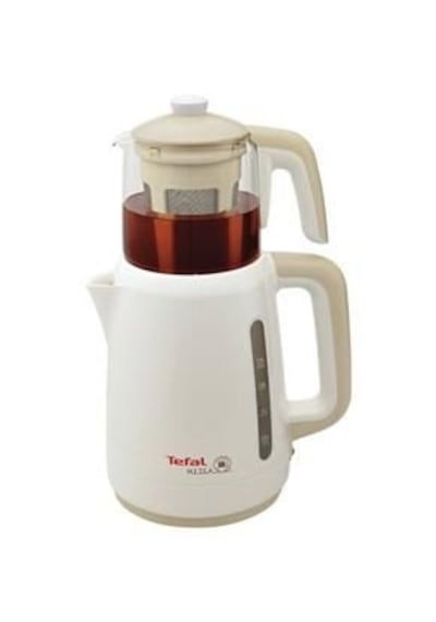 My Tea Not Üst Demleme Yedek Parça Cam Demlik Açık Krem