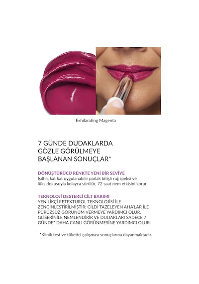 Avon Canlandırıcı Serum Ruj Exhilarating Magenta