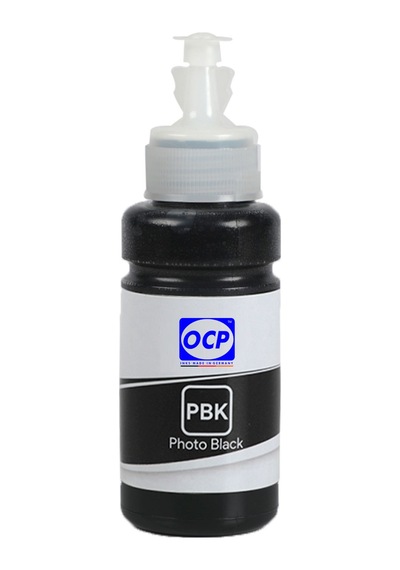 OCP Epson EcoTank Uyumlu Mürekkep 70ml PBK Photo Black Foto Siyah Dye