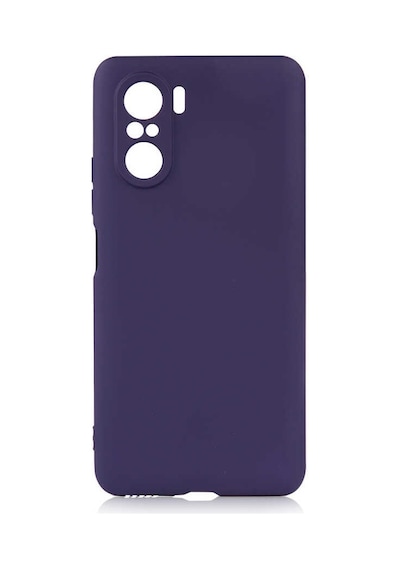 Noktaks - Xiaomi Uyumlu Xiaomi Redmi K40 - Kılıf Mat Renkli Esnek Premier Silikon Kapak - Lacivert