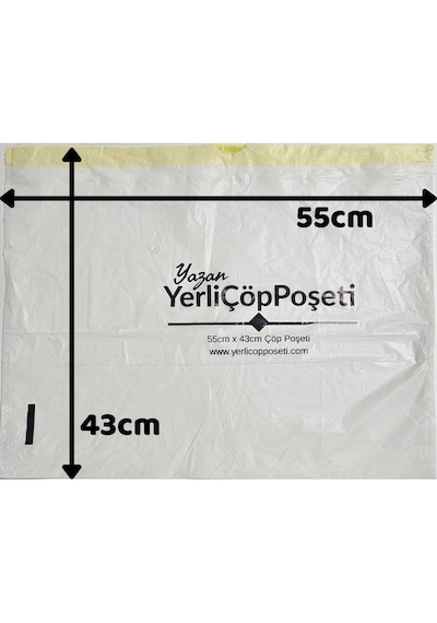 Missidea Akıllı Kedi Tuvaleti Tüm Modeller İle Uyumlu Çöp Poşeti 55x43cm 3x15 Adet - 45 Poşet