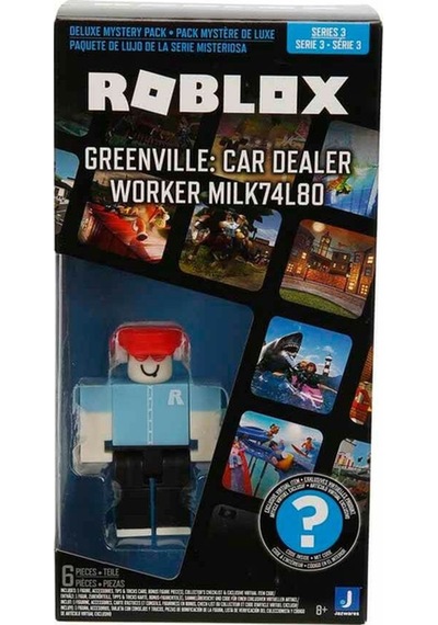 Roblox Delüks Sürpriz Paket Rbl55210 Greenville Car Dealer Worker Milk74l80