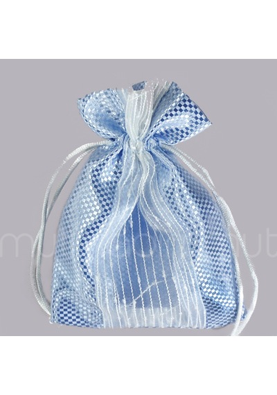 Mutluadim Parlak Önü Tüllü Kese 11X15Cm 12 Adet