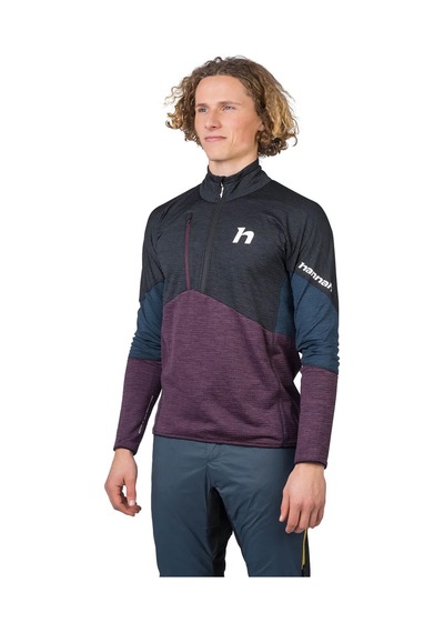 Hannah Niro Hz Erkek Sweatshirt 10047405hhx.01 A-ppmel Anthracite Prune Purple Mel Antrasit