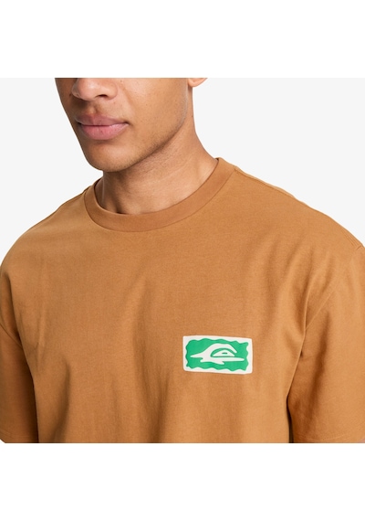 Quiksilver Serenity Splash Erkek Kahvrerengi T-shirt Eqyzt08300 Kahverengi