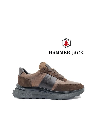 Hammer Jack 102-24820-m Jura Deri Casual Erkek Ayakkabı Kahverengi